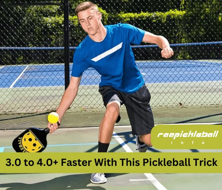 Discover the Secret | How to Employ 3.0 to 4.0+ Faster with This Pickleball Trick.