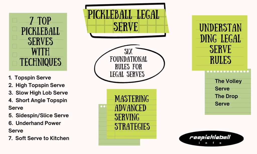 pickleball legal serve